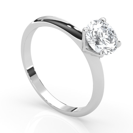 Pierścionek z diamentem 2.00ct F VVS1 EX [BV03070120B03] z białego złota