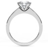 Pierścionek z diamentem laboratoryjnym od 0.50ct do 5.0ct z platyny [P02090105P-LG]
