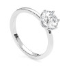 Pierścionek z diamentem laboratoryjnym od 0.50ct do 5.0ct z platyny [P04050105P-LG]