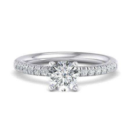 Elegant Solitaire Engagement Ring Setting | Engagement Ring Settings