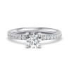 Elegant Solitaire Engagement Ring Setting | Engagement Ring Settings