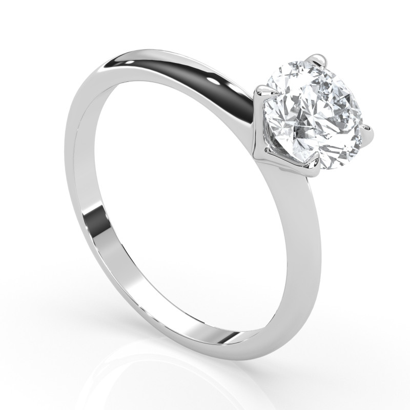 Pierścionek z diamentem 1.20ct D IF EX EX [P03070112P]