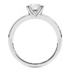 Pierścionek z diamentem od 0.30ct do 1.0ct z platyny [P04010103P]
