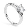 Pierścionek z diamentem od 0.30ct do 1.0ct z platyny [P04010103P]